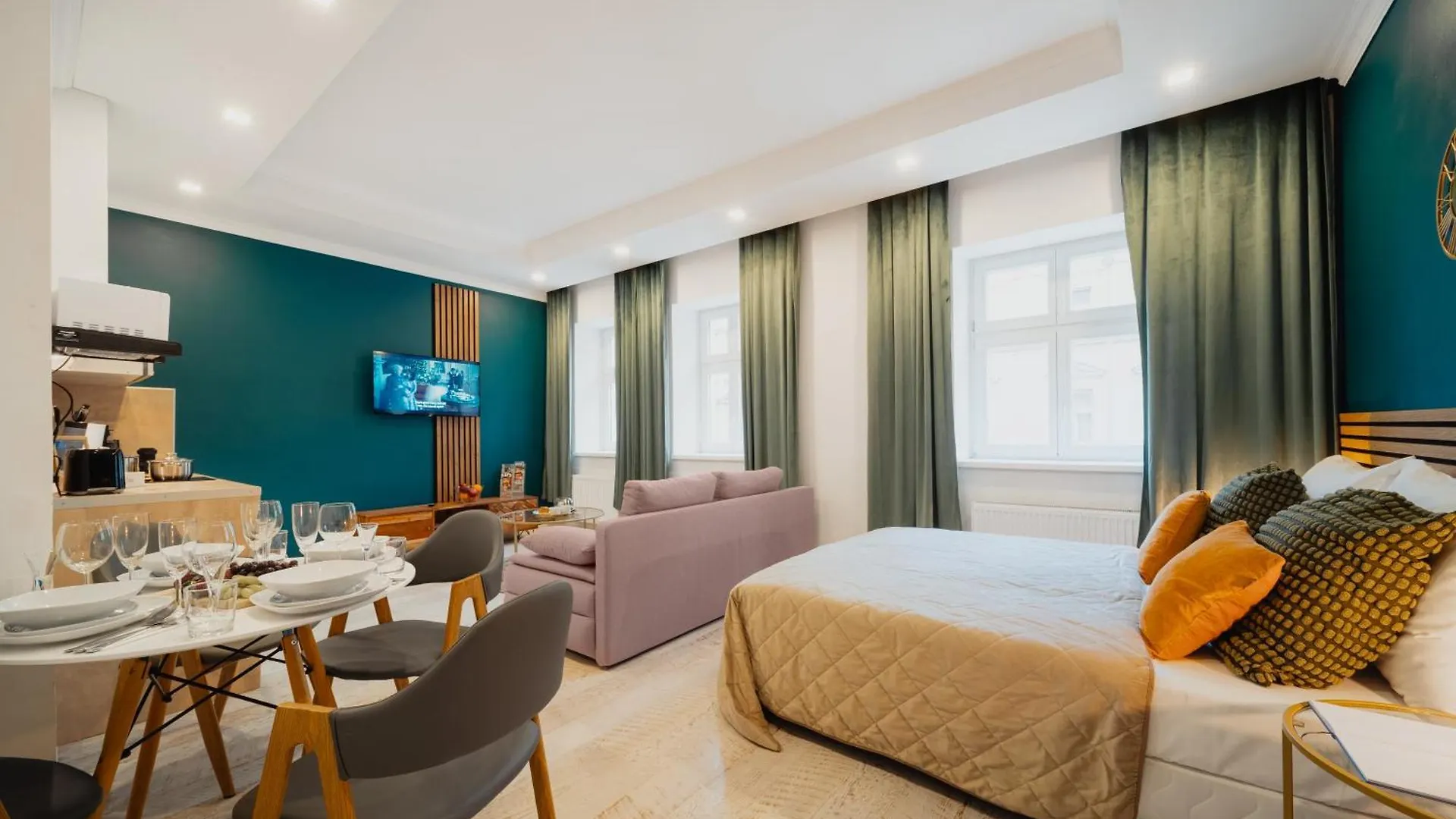 Aparthotel Wagnerstays 2Bd Suites City Center Residence Praha Česká republika